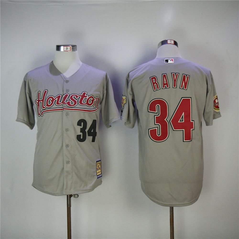 Men Houston Astros 34 Ryan Grey 2006 MLB Jerseys